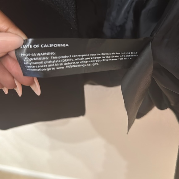 Camellia PeaCoat, Black, Women’s size Medium - Picture 5 of 8